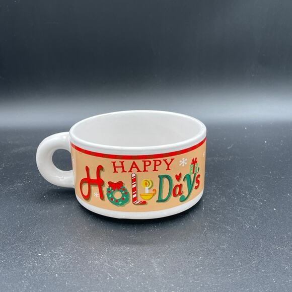 Happy Holidays Soup Mug MTY International Co., LTD - Picture 3 of 8